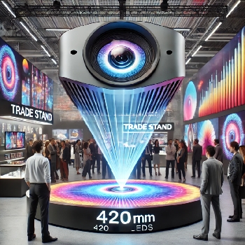 Hologramski projektor premer 420mm 224 Ledic za oglaševanje